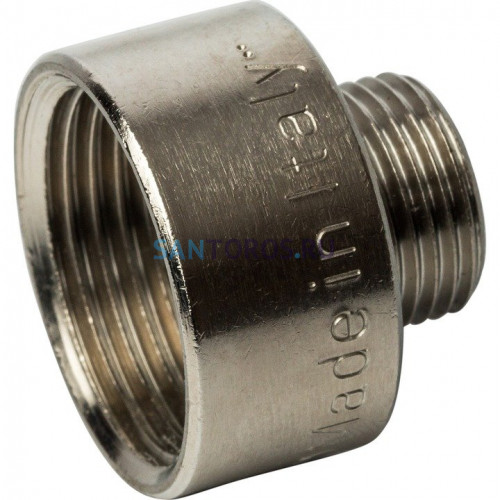 Переxодник ВН 3/4"x3/8", никелированный Stout SFT-0008-003438