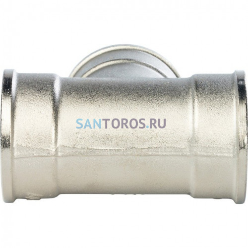 Тройник ВВ 1 1/4, никелированный Stout SFT-0020-000114