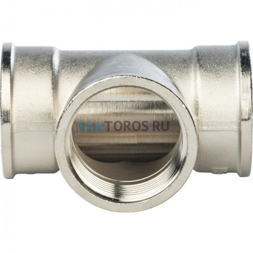Тройник ВВ 1 1/4, никелированный Stout SFT-0020-000114