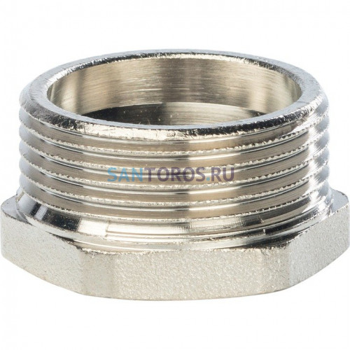 Футорка 2x1/2, никелированная Stout SFT-0029-000212