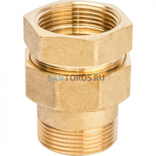 Разъемное соединение 1 1/4 американка ВН, уплотнение под гайкой по плоскости Stout SFT-0044-000114