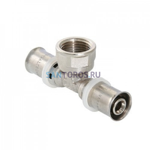 Тройник пресс с внутренней резьбой 32х3/4х32 Valtec VTm.232.N.320532