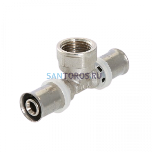 Тройник пресс с внутренней резьбой 32х3/4х32 Valtec VTm.232.N.320532