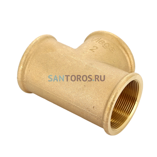 Тройник ВР 2, бронза Viega 264321