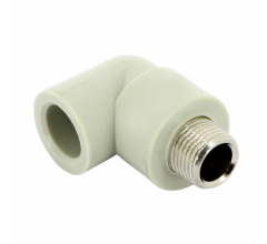 Угольник PPR с наружной резьбой 20х1/2" FV-Plast