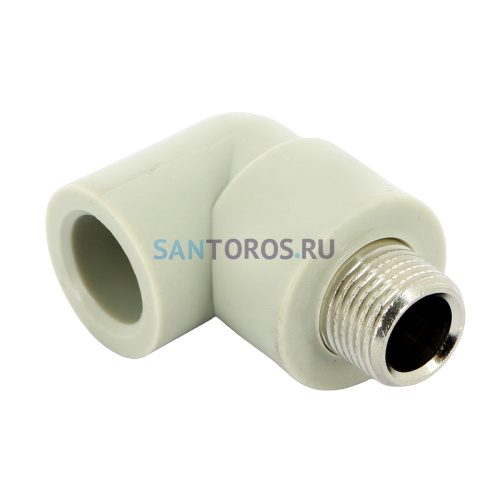 Угольник PPR с наружной резьбой 20х1/2 FV-Plast AA216020012