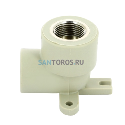 Колено настенное с металлической внутренней резьбой 25x3/4 PPR FV-Plast AA219025034