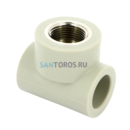 Тройник PPR с внутренней резьбой 32x1 FV-Plast AA222032001