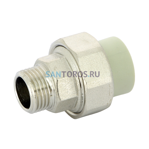 Разъёмное соединение PPR с наружной резьбой 20x1/2 FV-Plast AA237020012