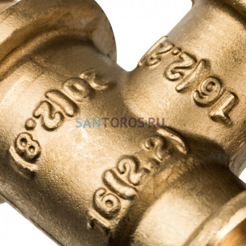 Тройник переходной 20x16x16 для труб из сшитого полиэтилена Stout SFA-0014-201616