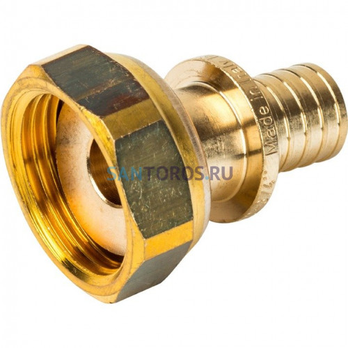 Переходник с накидной гайкой 16xG 3/4 для труб из сшитого полиэтилена Stout SFA-0019-001634