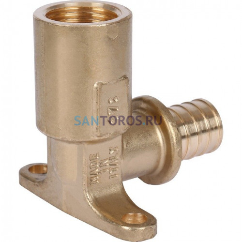 Угольник настенный с длинным нарезным патрубком 20-Rp 1/2 Stout SFA-0032-002012