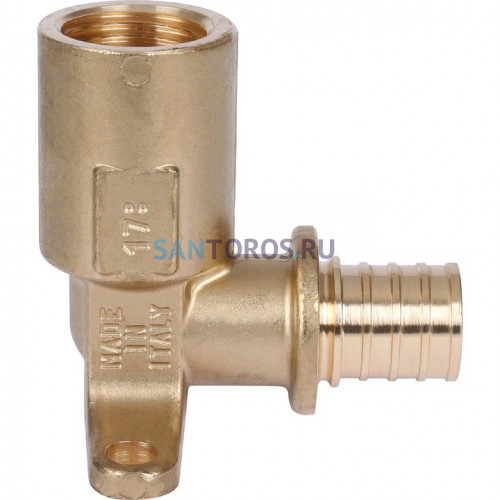Угольник настенный с длинным нарезным патрубком 20-Rp 1/2 Stout SFA-0032-002012