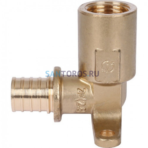 Угольник настенный с длинным нарезным патрубком 20-Rp 1/2 Stout SFA-0032-002012