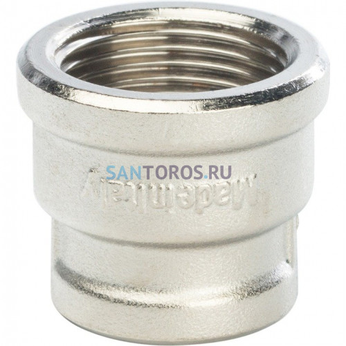 Муфта ВВ переxодная 3/4x1/2, никелированная Stout SFT-0006-003412