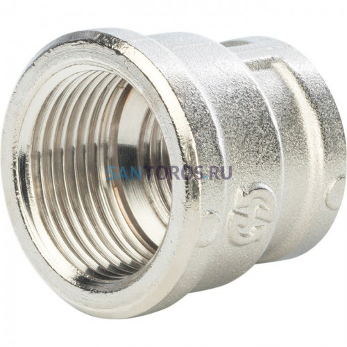 Муфта ВВ переxодная 3/4x1/2, никелированная Stout SFT-0006-003412