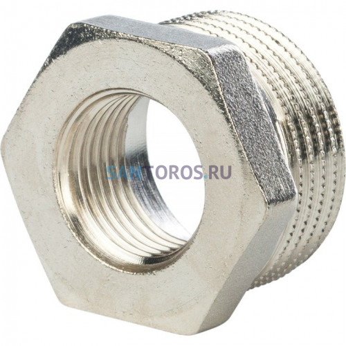 Футорка 2x3/4, никелированная Stout SFT-0029-000234