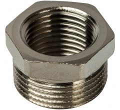 Футорка 3/4"x1/4" никелированная Stout