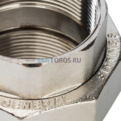 Разъемное соединение американка ВВ 2, никелированное Stout SFT-0034-000002