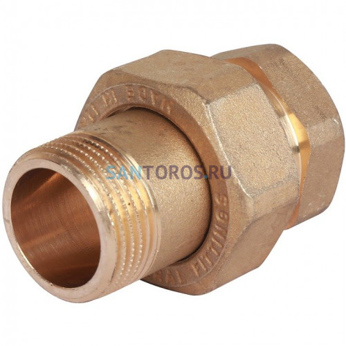 Разъемное соединение американка ВН 3/4, уплотнение под гайкой o-ring кольцо Stout SFT-0040-000034