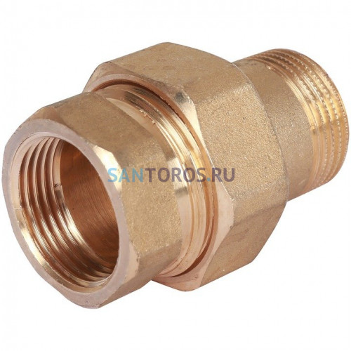Разъемное соединение американка ВН 3/4, уплотнение под гайкой o-ring кольцо Stout SFT-0040-000034