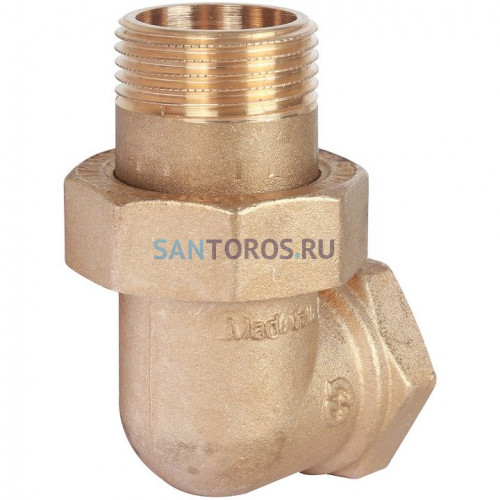 Разъемное угловое соединение американка ВН 1, уплотнение под гайкой o-ring кольцо Stout SFT-0056-000001