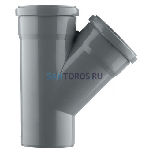 Тройник канализационный HTEA 110х110/45° Ostendorf 115200