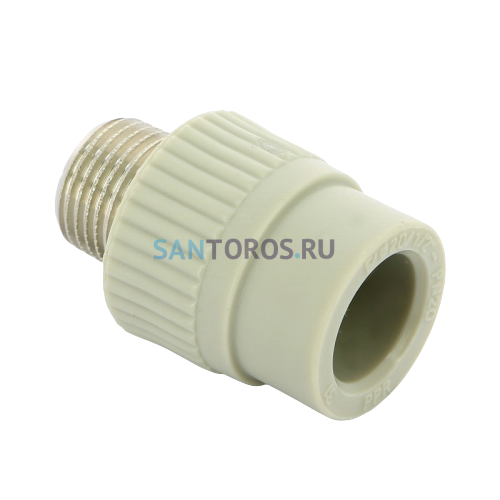 Переходник PPR с наружной резьбой 20x1/2 FV-Plast AA215020012