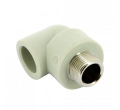 Угольник PPR с наружной резьбой 25x1/2" FV-Plast