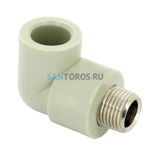 Угольник PPR с наружной резьбой 25x1/2 FV-Plast AA216025012