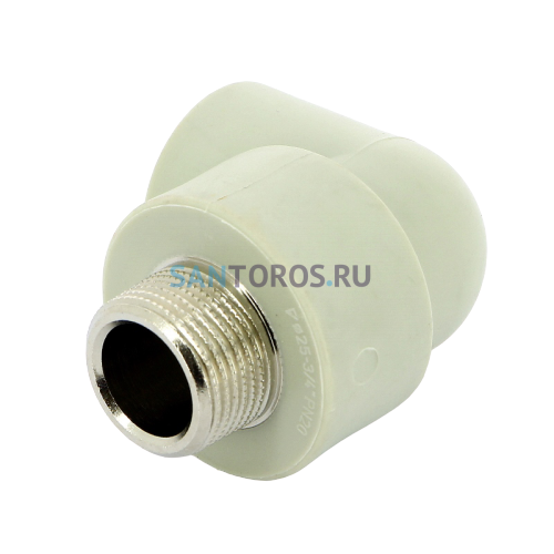 Угольник PPR с наружной резьбой 25x1/2 FV-Plast AA216025012