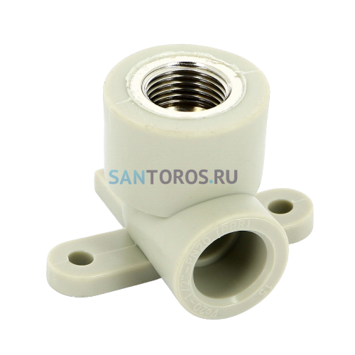 Колено настенное с металлической внутренней резьбой 20x1/2 PPR FV-Plast AA219020012
