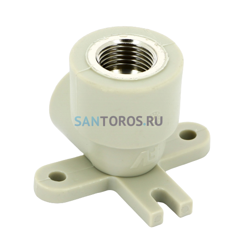 Колено настенное с металлической внутренней резьбой 20x1/2 PPR FV-Plast AA219020012