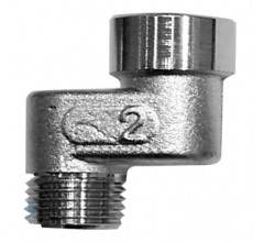 Переходник эксцентрический НР-ВР 1/2"x1/2" 2 см FAR