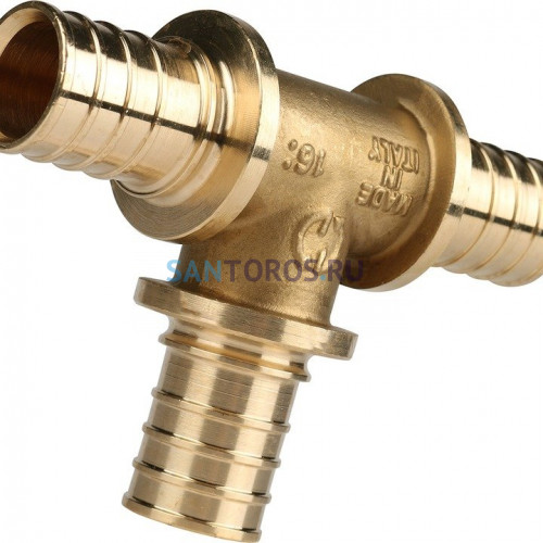 Тройник равнопроходный 25x25x25 для труб из сшитого полиэтилена Stout SFA-0013-000025