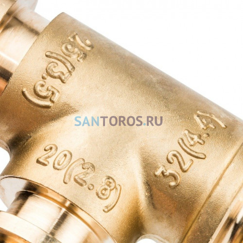 Тройник переходной 32x20x25 для труб из сшитого полиэтилена Stout SFA-0014-322025