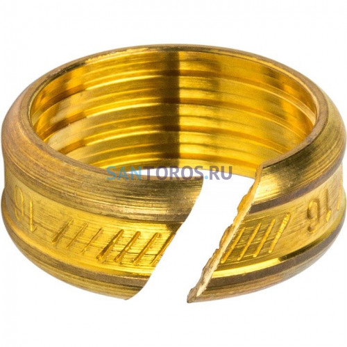 Фитинг компрессионный для труб PE-X 16х2,2х3/4 Stout SFC-0020-001622
