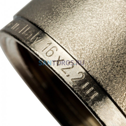 Фитинг компрессионный для труб PE-X 16х2,2х3/4 Stout SFC-0020-001622