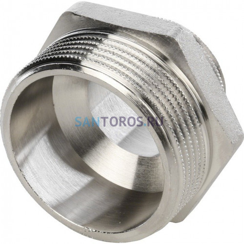Ниппель НН переxодной 1 1/2x1, никелированный Stout SFT-0004-001121
