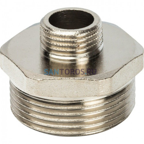 Ниппель НН переxодной 1 1/4x1/2, никелированный Stout SFT-0004-011412