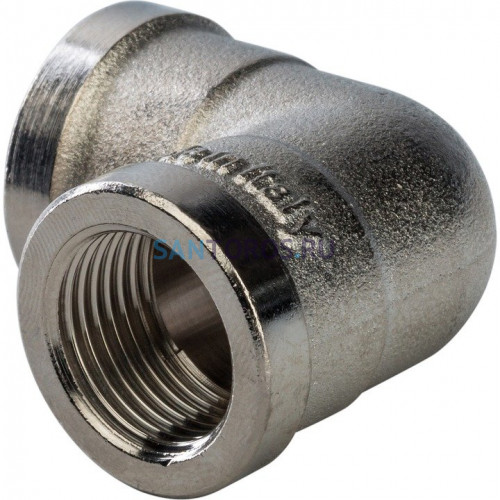 Угольник ВВ 3/8" никелированный Stout SFT-0014-000038