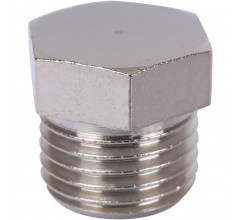 Заглушка НР 1/4" никелированная Stout