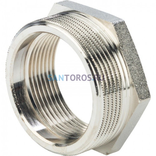Футорка 2x1 1/2, никелированная Stout SFT-0029-002112