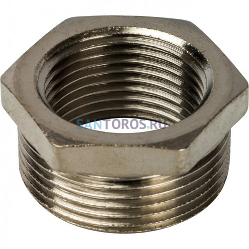 Футорка 1 1/2x1 1/4, никелированная Stout SFT-0029-112114