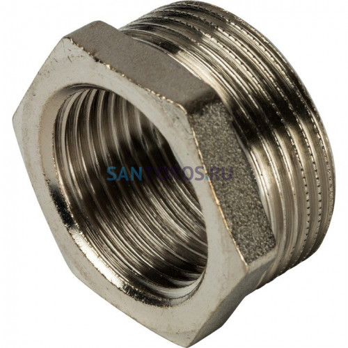 Футорка 1 1/2x1 1/4, никелированная Stout SFT-0029-112114