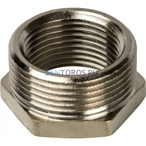 Футорка 1 1/2x1 1/4, никелированная Stout SFT-0029-112114