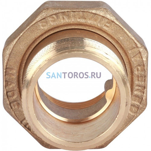 Разъемное соединение американка ВН 1, уплотнение под гайкой o-ring кольцо Stout SFT-0040-000001