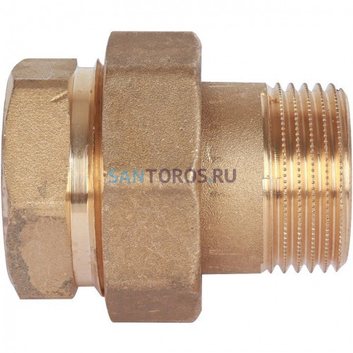 Разъемное соединение американка ВН 1, уплотнение под гайкой o-ring кольцо Stout SFT-0040-000001
