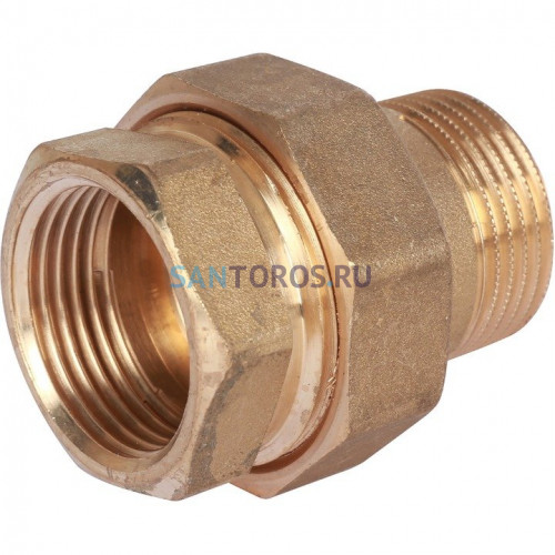 Разъемное соединение американка ВН 1, уплотнение под гайкой o-ring кольцо Stout SFT-0040-000001
