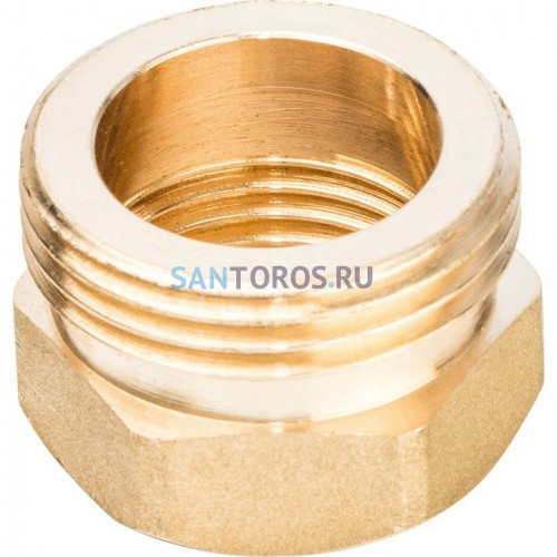 Разъемное соединение 1/2 американка ВН, уплотнение под гайкой по плоскости Stout SFT-0044-000012